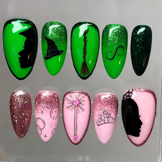 Pink goes good with green