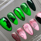 Pink goes good with green