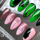 Pink goes good with green